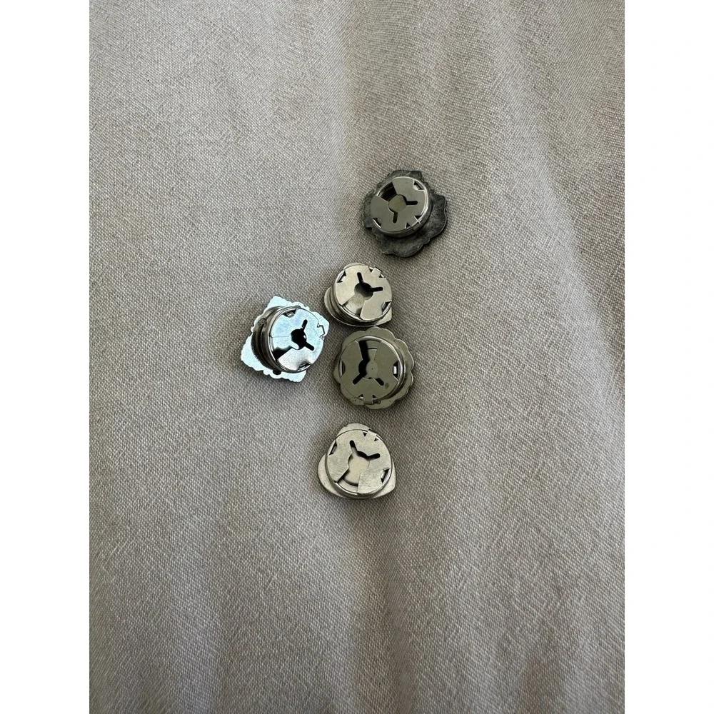 Vintage Buttons Stainless Steel Never Been Used